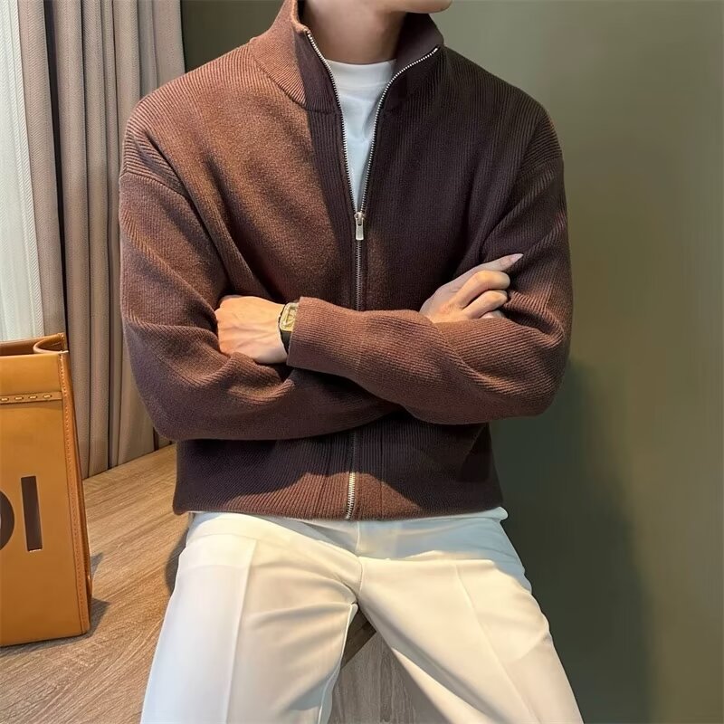 Zip Knit Cardigan