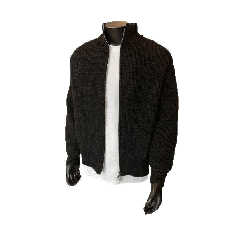 Zip Knit Cardigan