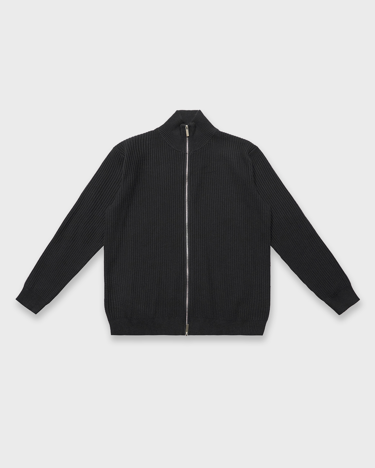 BELNAY Ribbed Zip Cardigan 4