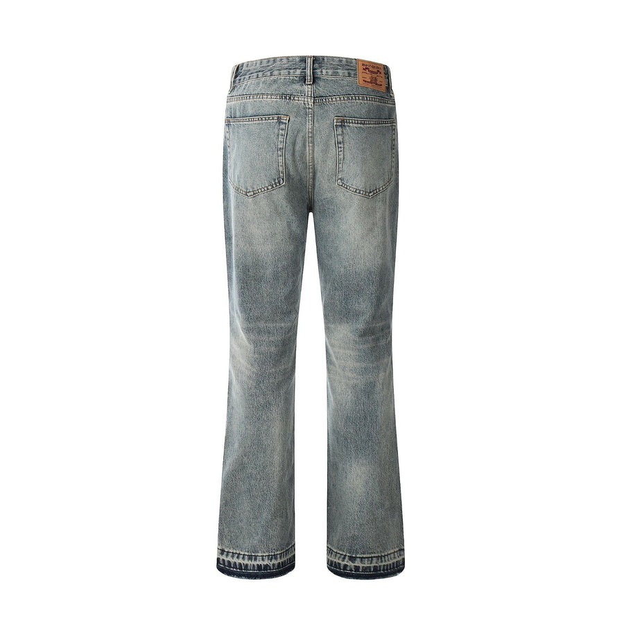 BELNAY Distressed Flare Jean 4