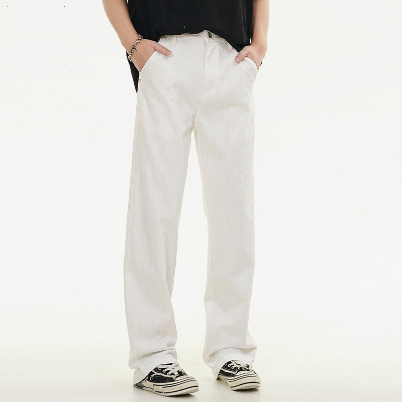 BELNAY Ecru Wide Jean