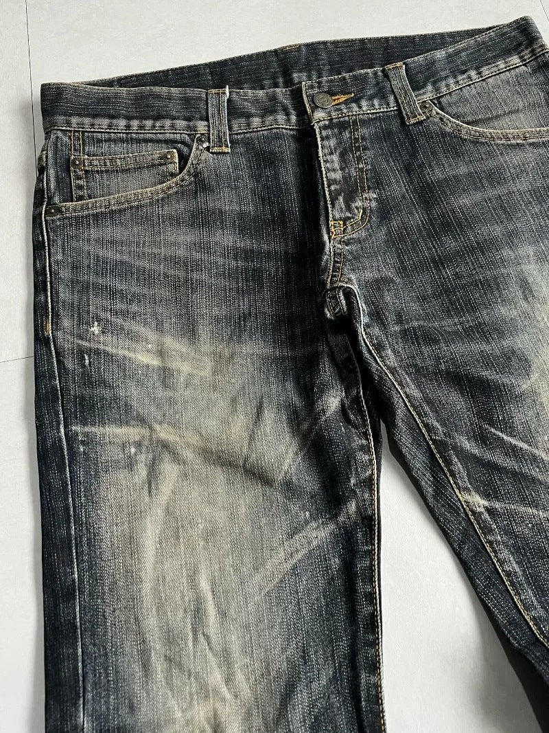 BELNAY Washed Bootcut Jean 4