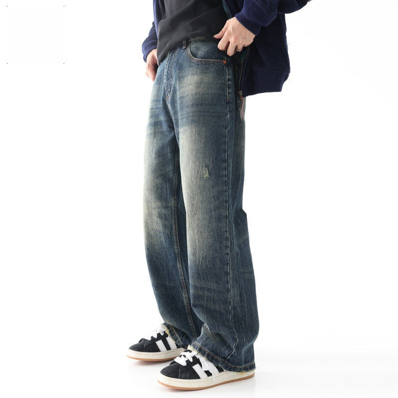 BELNAY Washed Wide Jean