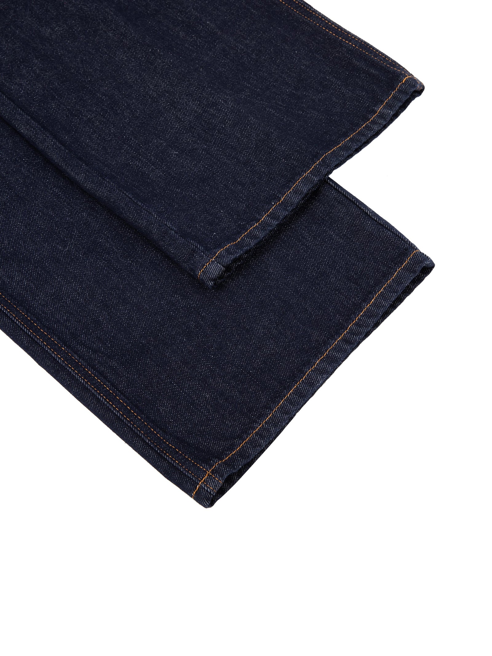 Straight Leg Denim Jeans