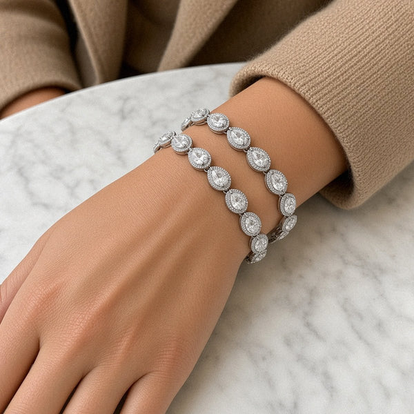 Multi Teardrop Bracelet